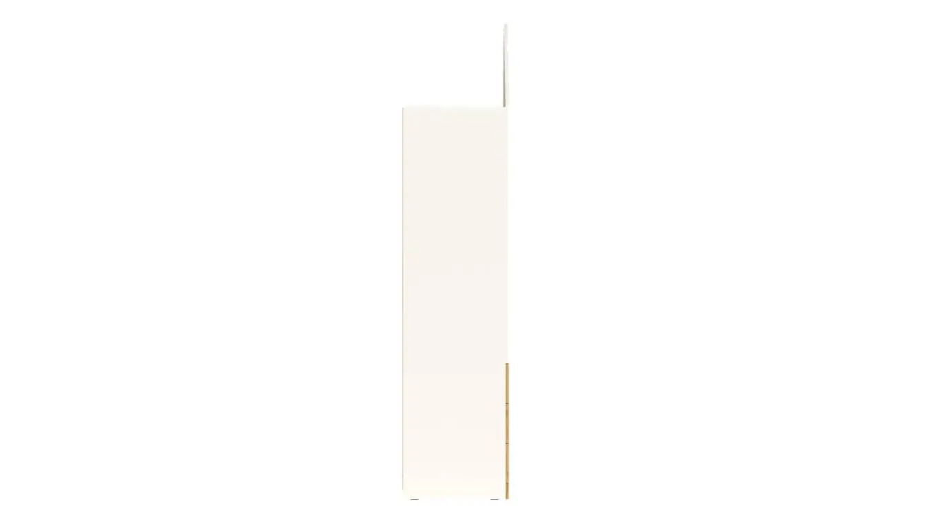 Шкаф домик двухдверный Bruno, цвет Белый + Дуб Золотой фото - 3 - большое изображение
